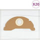 vidaXL Vacuum Cleaner Bags 20pcs Compatible with Karcher Vacuum