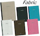 Next Notebook Ruled B5 128 Sheets 2 Subjects Fabric 360° Notebook Flexi 1pcs (Μiscellaneous colours)