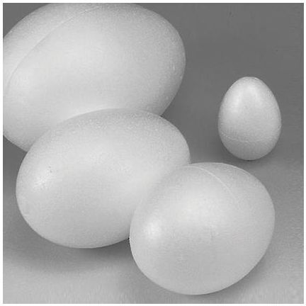 Egg Crafting from Styrofoam 1pcs