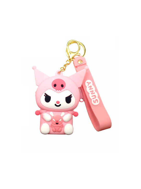 Keyring Wallet Kuromi Pink