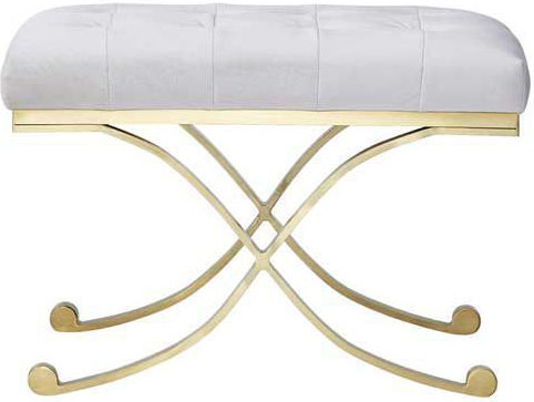 Hocker Für das Wohnzimmer Metall Y 65x48x44cm