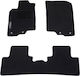 Carpet Mats Medium Quality Black For Honda Insight Mon. 2009-2018 3pcs