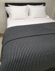 Le Blanc Μονή Κουβέρτα Ξενοδοχείου Μαύρη 170x250cm Le Blanc Μονή Κουβέρτα Ξενοδοχείου Μαύρη 170x250cm