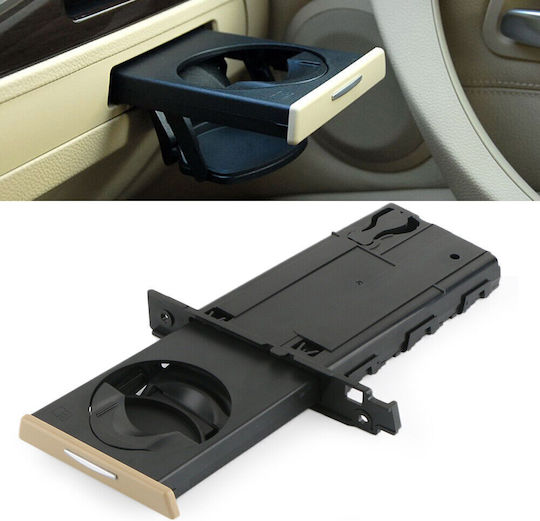 Carro Passenger Car Glass holder for Bmw 3 Series E90 E91 E92 E93 316i 318i 320i 325 328i 2005-2012 / Beige / Right / Ca-012229