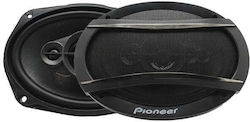 Pioneer Car Speaker Set 6x9" with 1200W RMS (2 Way)