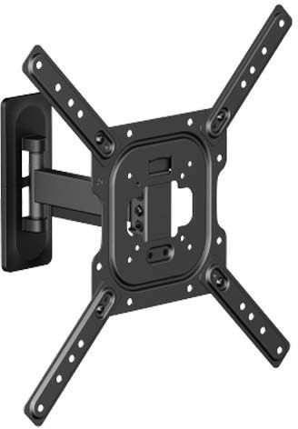 Brateck LPA81-441 03.009.0031 Βάση Τηλεόρασης Τοίχου με Βραχίονα έως 55" και 35kg Μαύρο