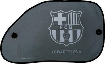 Fc Barcelona Lateral Sun Shade With Suction Cup 2pcs - 38x65cm