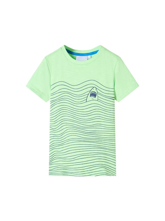 vidaXL Tricou pentru copii Verde