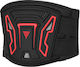 Motowolf Safety Belt For Motorcyclists With Elastic Cushion And Adjustable Fastening System, Ideal For Motorcycle Rides, Red