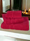 SpitiBazaar Bath Towel 70x140cm Red Weight 510gr/m²