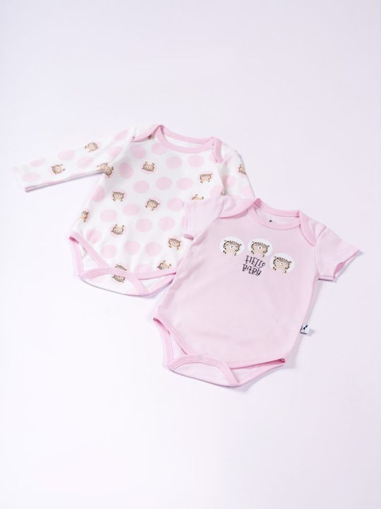 Evita Baby Bodysuit Set Rose