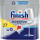 Finish Quantum All In 1 27 Κάψουλες Πλυντηρίου Πιάτων 280gr