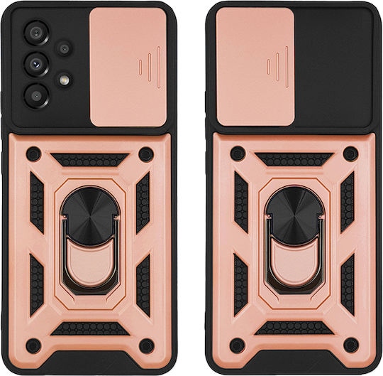 Sonique Back Cover Σιλικόνης / Πλαστικό Ροζ Χρυσό (Galaxy A23 4G / Galaxy A23 5G)