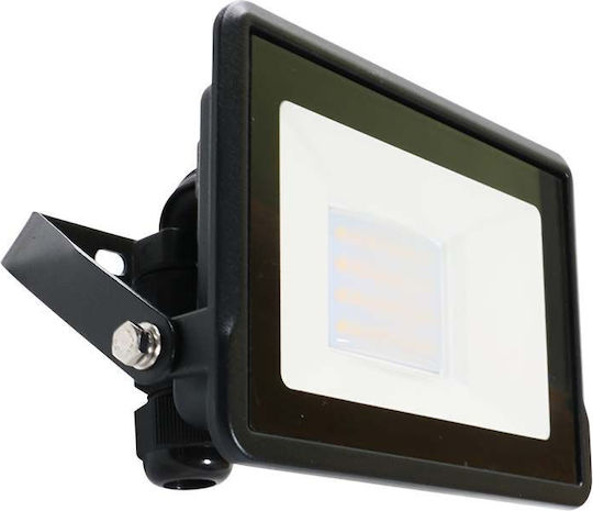 V-TAC Στεγανός Προβολέας LED 10W Θερμό Λευκό 3000K IP65