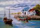 Gobelin L Stickerei 80x60cm.