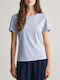 Gant Damen T-shirt Hellblau