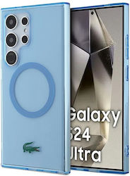 Lacoste Задна корица Син (Galaxy S24 Ultra) Lacoste Задна корица Син (Galaxy S24 Ultra)