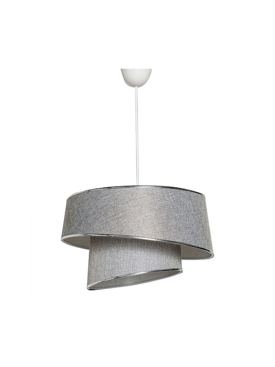 HomeMarkt Pendant Light for Socket E27 Gray