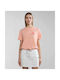 Napapijri Women's Athletic Blouse Short Sleeve Pink