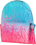Polo Σακίδιο Original Scarf School Bag Backpack Junior High-High School in Pink color 2024