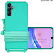 Sonique Задна корица Силикон 0.5мм с Каишка Тюр...