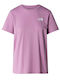 The North Face Femeie Tricou Roz