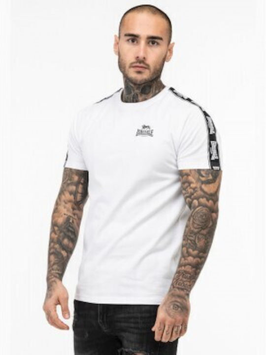 Lonsdale Ανδρικό T-shirt Κοντομάνικο Λευκό