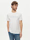 Guess J1314 T-shirt Bărbătesc cu Mânecă Scurtă White