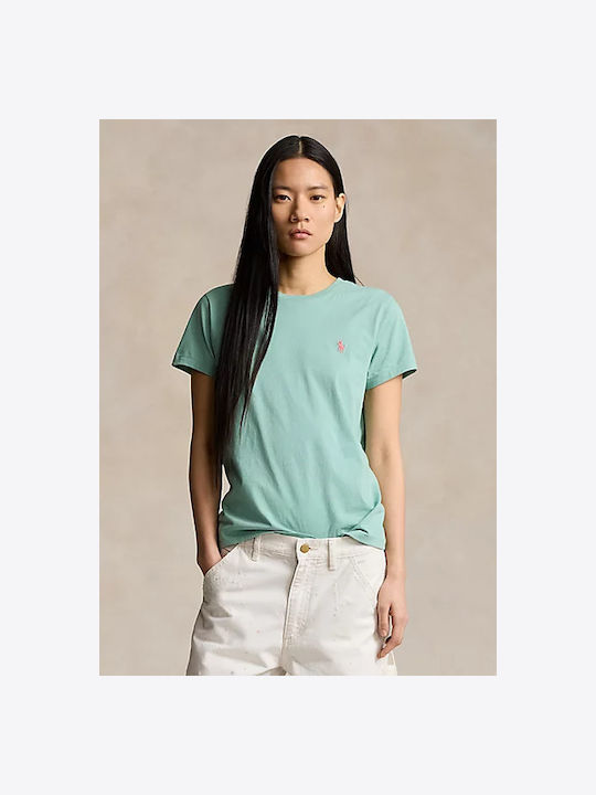 Ralph Lauren Women's Blouse Cotton Green