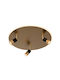 Lucide Lightning Light fixture Ceiling Mount Light Gold with Integrated LED