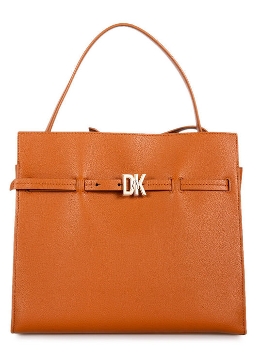 DKNY Women's Bag Shoulder Tabac Brown