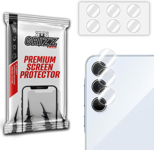 GrizzGlass Hybridglass Camera Protection Membrane Transparent for the Samsung Galaxy A55