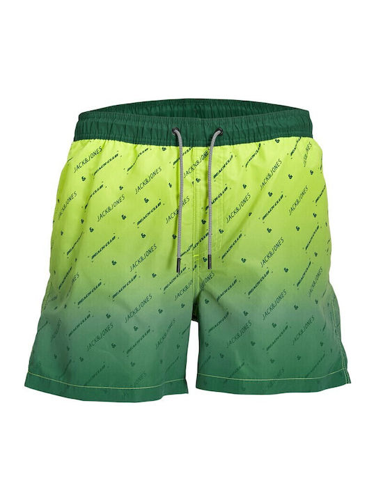 Jack & Jones Παιδικό Μαγιό Βερμούδα / Σορτς Πράσινο