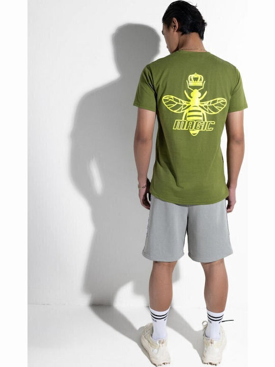 Magic Bee T-shirt Χακί
