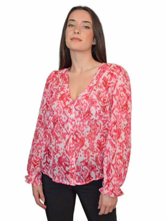 Morena Spain Women's Long Sleeve Shirt Pink