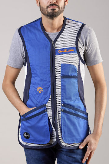 Castellani Jagdweste Blau