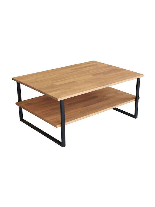 Rectangular Coffee Table Neta Oak L85xW60xH40cm