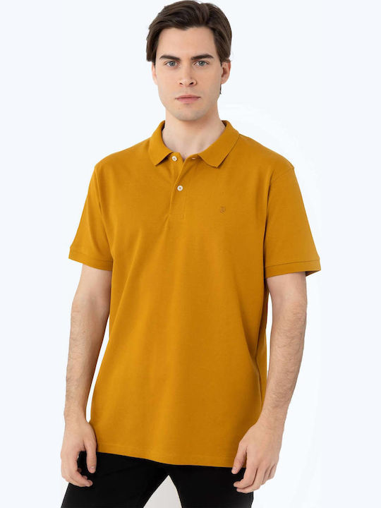 The Bostonians Polo Μπλούζα Μουσταρδί