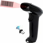 Iggual Handheld-Scanner Drahtlos mit 2D- und QR-Barcode-Lesefunktion