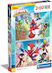 Clementoni Super Color Marvel Spidey și prietenii săi uimitori 2x60 piese.