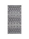 Silk Fashion Χαλί Ορθογώνιο Ανοιχτό Γκρι 60x130cm