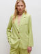 Wild Pony Long Women's Crepe Blazer Green