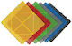 Plastic Grid Workshop Floor Tile Red Maxshine Gft02r