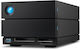 Lacie 2big Dock Thunderbolt 3 / USB 3.1 Externe HDD 48TB Multi-Bay Schwarz