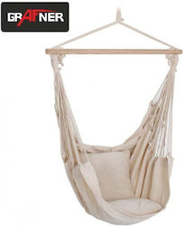 Tobago Fotoliu Suspendat material textil L85xW60xH123.5cm Bej
