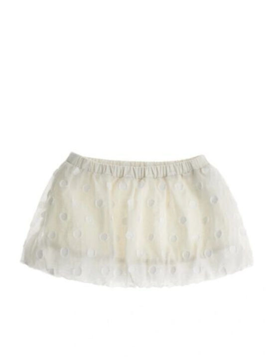 Fustă pentru Copii din Tulle Ecru