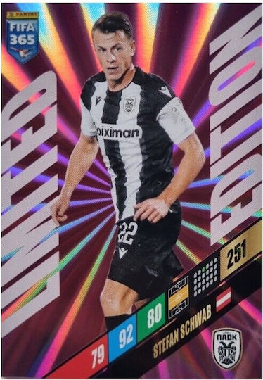Panini Fifa 365 Top Clubs 2024 Adrenalyn XL Single Card Stefan Schwab