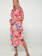 Vamp Women's Mini Dress Beachwear Pink Azalea
