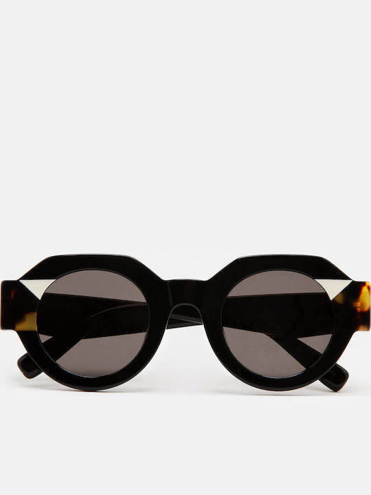 Kaleos C001 Women's Sunglasses with Black Plast...