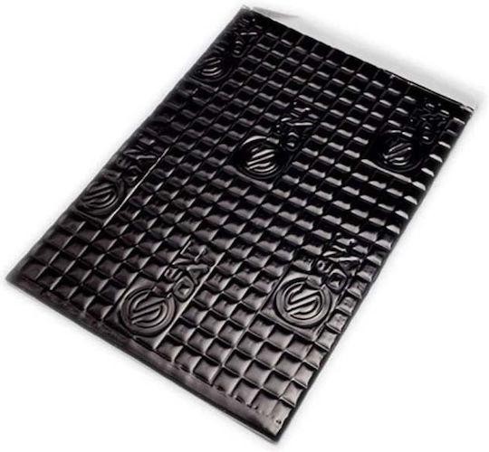 Silent Coat Extra Mat Black Bulk Pack 4mm Σετ 23 Φύλλα (αντικραδασμικό Φύλλο Αυτοκινήτου 375x250mm)
